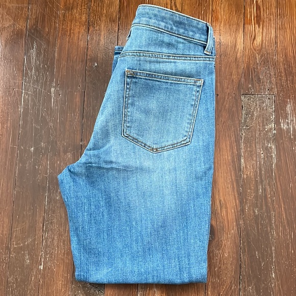 Talbots Flawless Floral Embroidery Girlfriend Jeans - Picture 8 of 8